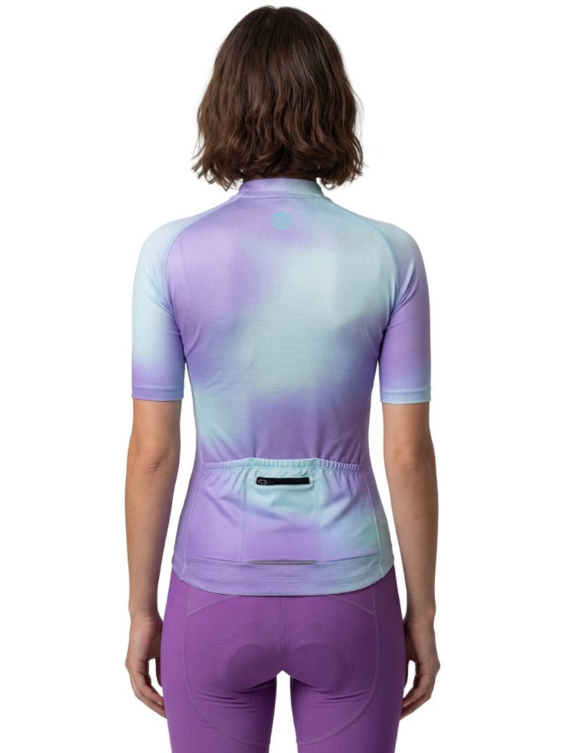 Maillot de manga corta mujer ciclismo mujer m2-w nrc lilac Violeta - Kiabi