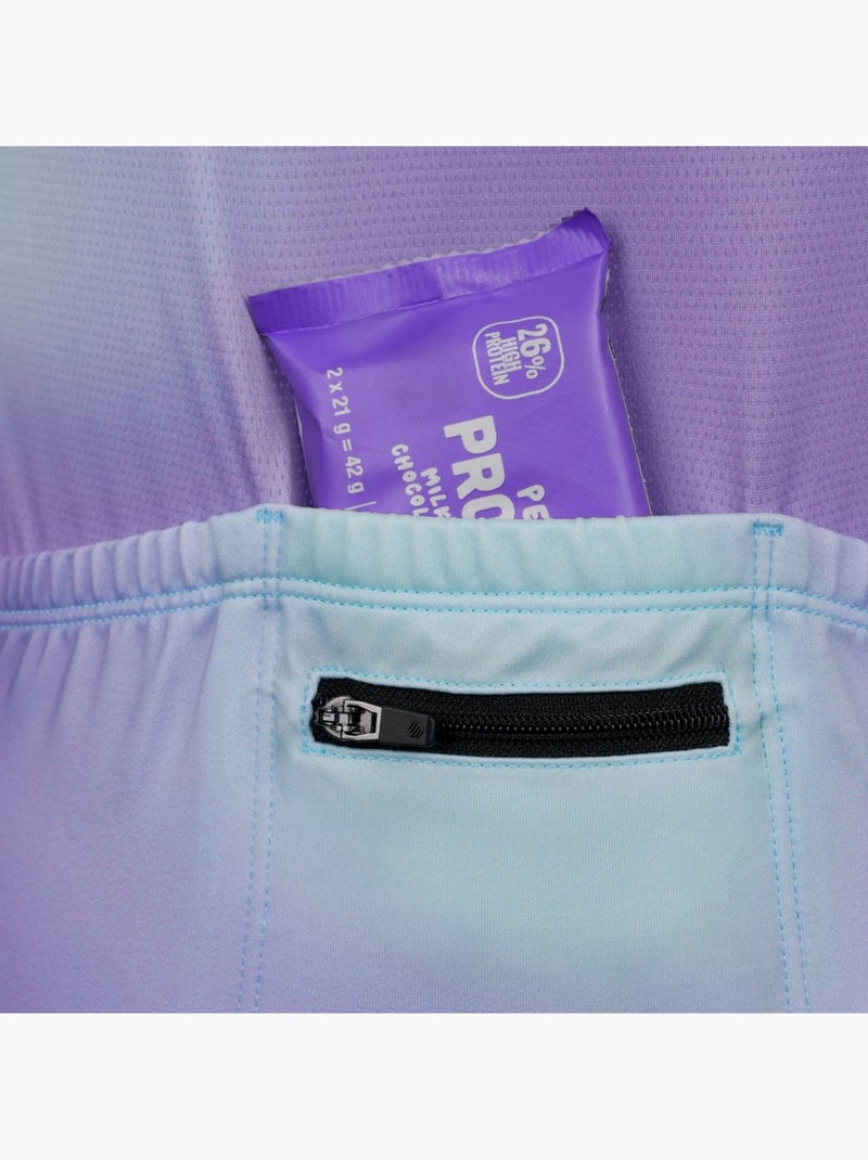Maillot de manga corta mujer ciclismo mujer m2-w nrc lilac Violeta - Kiabi