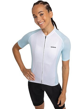 Maillot de manga corta mujer ultraligero ciclismo mujer m3 cielo