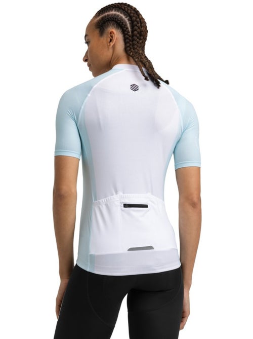 Maillot de manga corta mujer ultraligero ciclismo mujer m3 cielo - Kiabi Maillot de manga corta mujer ultraligero ciclismo mujer m3 cielo - Kiabi