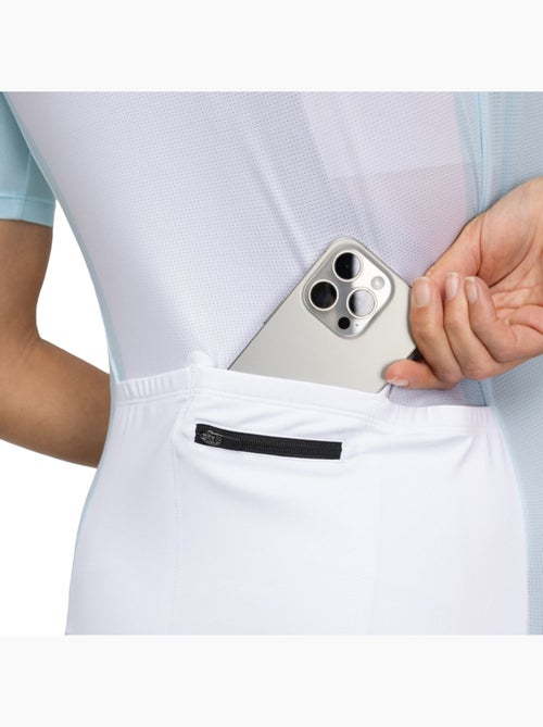Maillot de manga corta mujer ultraligero ciclismo mujer m3 cielo - Kiabi Maillot de manga corta mujer ultraligero ciclismo mujer m3 cielo - Kiabi