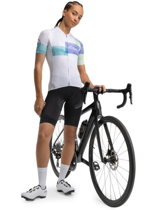 Maillot de manga corta mujer ultraligero ciclismo mujer m3 eclat - Kiabi Maillot de manga corta mujer ultraligero ciclismo mujer m3 eclat - Kiabi
