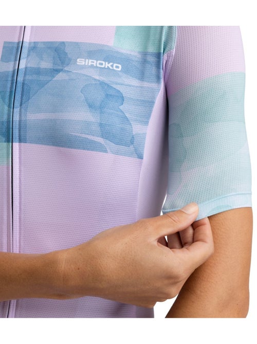 Maillot de manga corta mujer ultraligero ciclismo mujer m3 radiant - Kiabi Maillot de manga corta mujer ultraligero ciclismo mujer m3 radiant - Kiabi