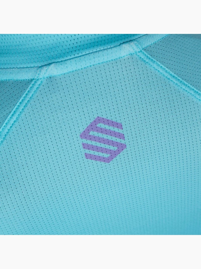 Maillot de manga corta mujer ultraligero ciclismo mujer m3-w nrc Azul - Kiabi