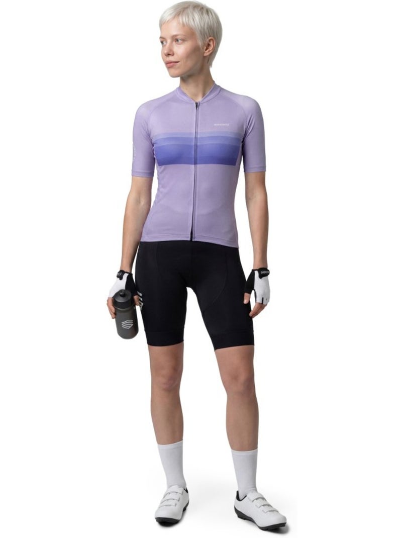 Maillot de manga corta mujer ultraligero ciclismo mujer m3-w nrc Violeta - Kiabi