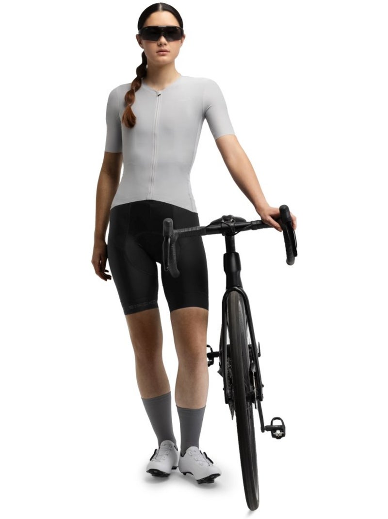 Maillot de manga corta ultraligero mujer ciclismo mujer srx cotos-w Blanco Gris - Kiabi