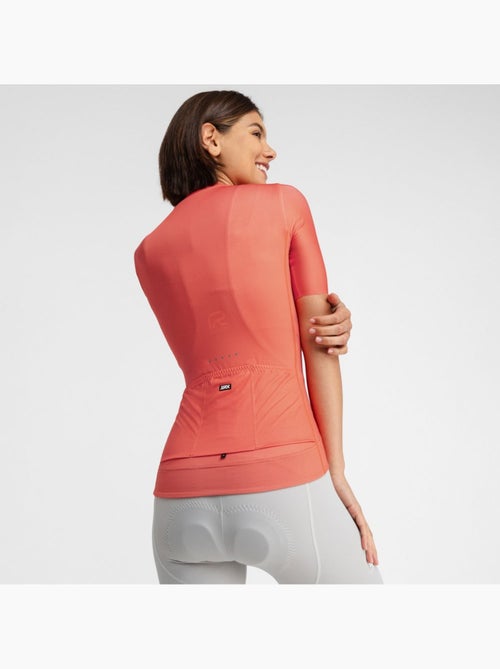Maillot de manga corta ultraligero mujer ciclismo mujer srx peche - Kiabi Maillot de manga corta ultraligero mujer ciclismo mujer srx peche - Kiabi