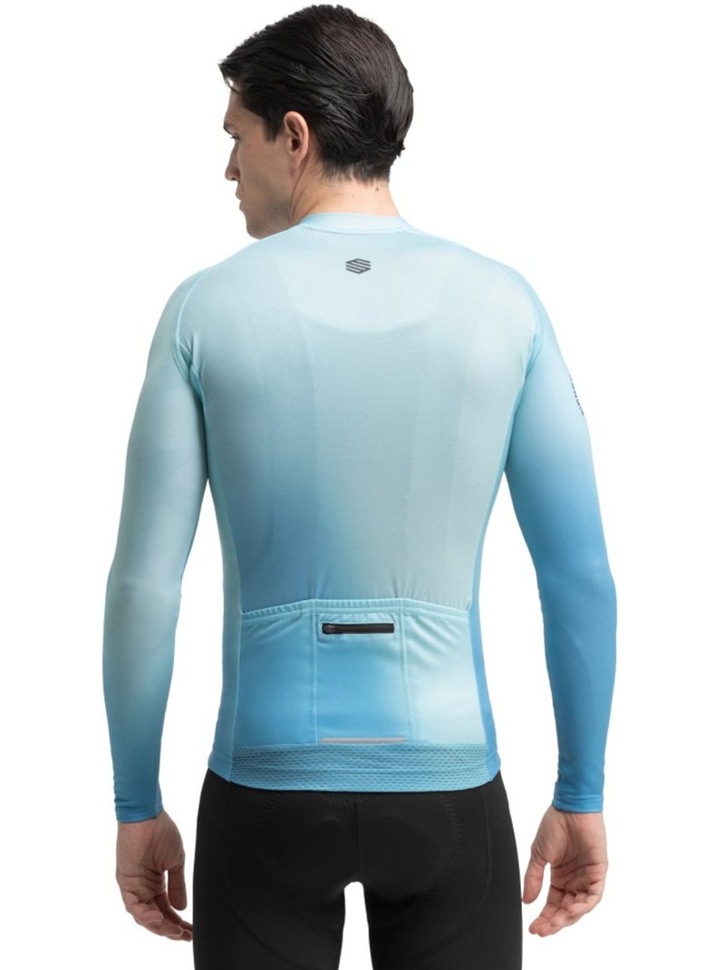 Maillot de manga larga hombre ciclismo hombre m2 corsa Azul - Kiabi