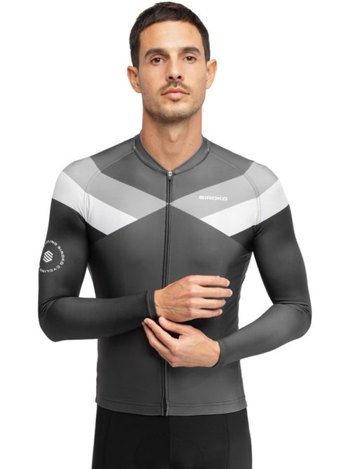 Maillot de manga larga hombre ciclismo hombre m2 falzarego - Kiabi Maillot de manga larga hombre ciclismo hombre m2 falzarego - Kiabi