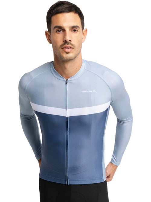 Maillot de manga larga hombre ciclismo hombre m2 jouxplane - Kiabi Maillot de manga larga hombre ciclismo hombre m2 jouxplane - Kiabi