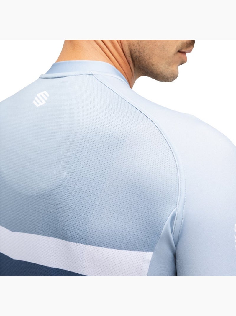 Maillot de manga larga hombre ciclismo hombre m2 jouxplane Azul - Kiabi