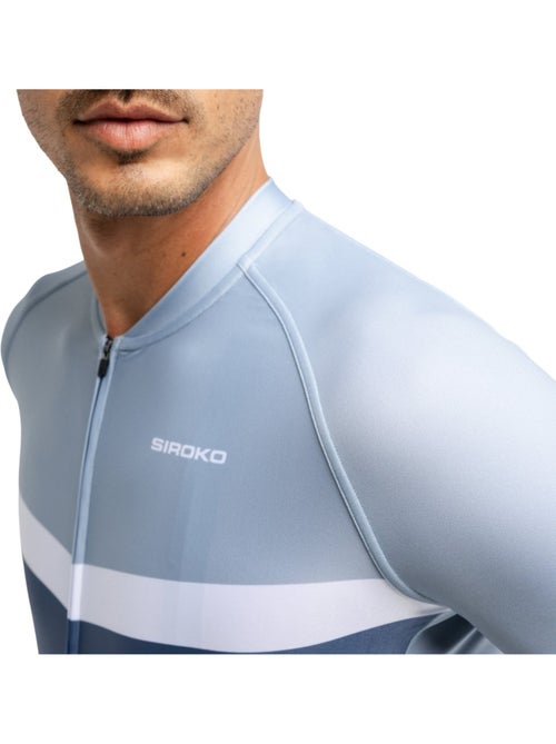 Maillot de manga larga hombre ciclismo hombre m2 jouxplane - Kiabi Maillot de manga larga hombre ciclismo hombre m2 jouxplane - Kiabi