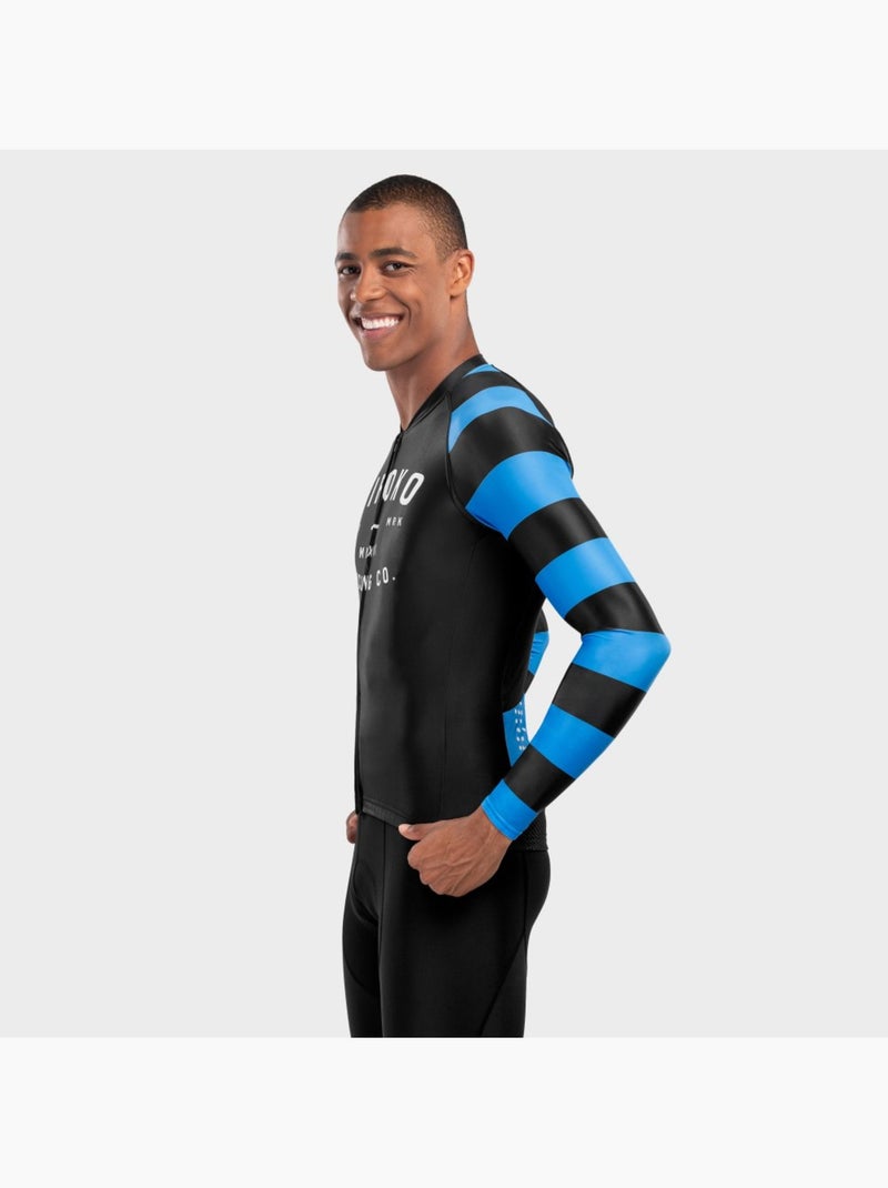 Maillot de manga larga hombre ciclismo hombre m2 legend Negro - Kiabi