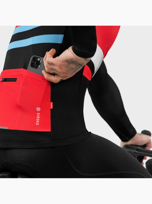 Maillot de manga larga hombre ciclismo hombre m2 riemst - Kiabi Maillot de manga larga hombre ciclismo hombre m2 riemst - Kiabi
