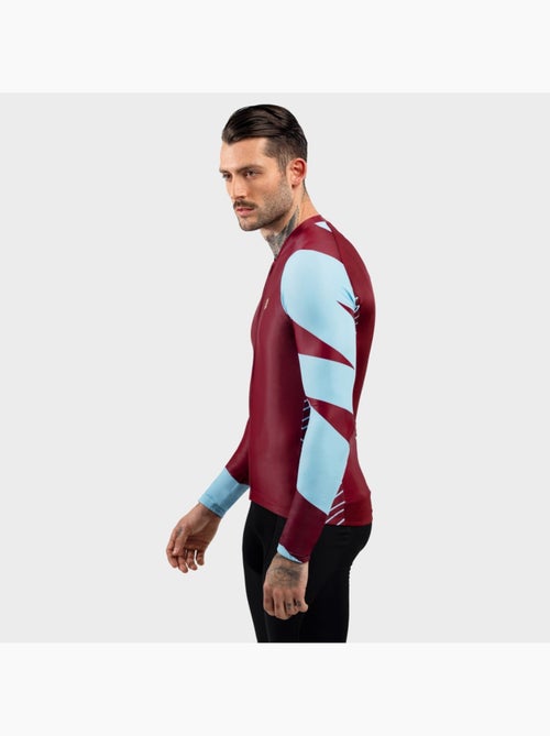 Maillot de manga larga hombre ciclismo hombre m2 road trip - Kiabi Maillot de manga larga hombre ciclismo hombre m2 road trip - Kiabi