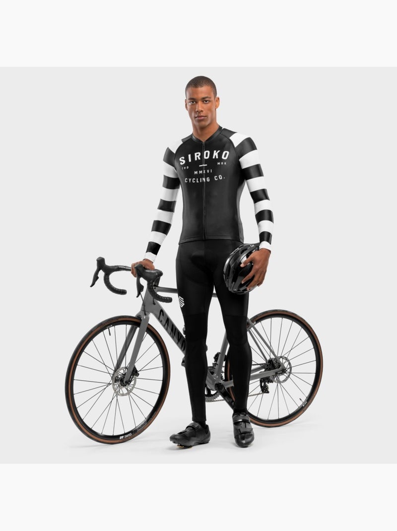 Maillot de manga larga hombre ciclismo hombre m2 summit Negro - Kiabi