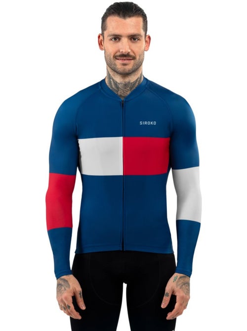 Maillot de manga larga hombre ciclismo hombre m2 vezzana - Kiabi Maillot de manga larga hombre ciclismo hombre m2 vezzana - Kiabi