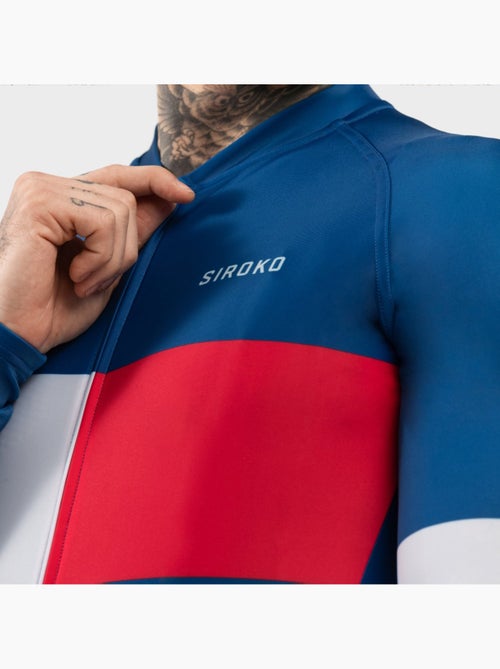 Maillot de manga larga hombre ciclismo hombre m2 vezzana - Kiabi Maillot de manga larga hombre ciclismo hombre m2 vezzana - Kiabi