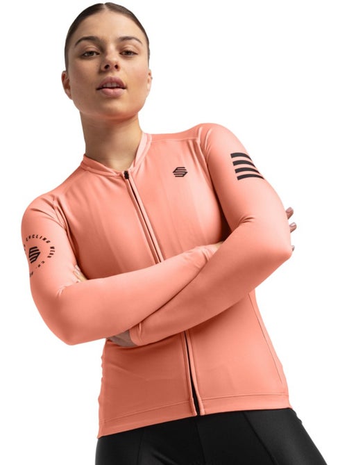 Maillot de manga larga mujer ciclismo mujer m2 ardenas - Kiabi