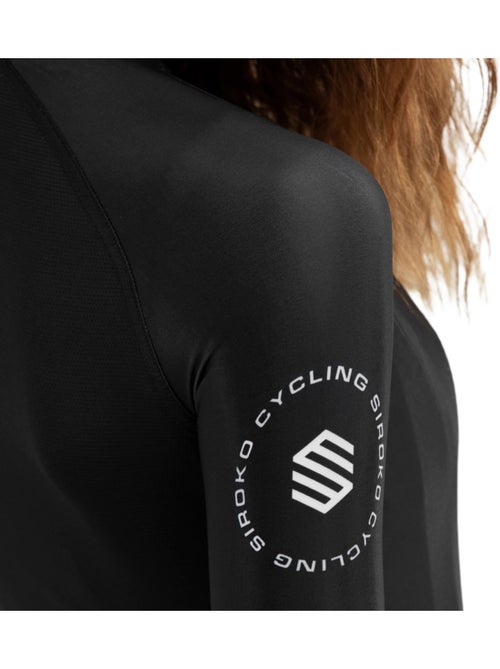 Maillot de manga larga mujer ciclismo mujer m2 eclipse - Kiabi Maillot de manga larga mujer ciclismo mujer m2 eclipse - Kiabi