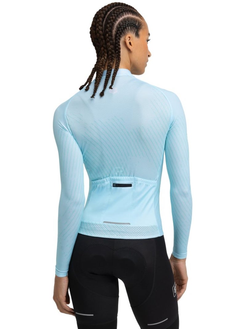 Maillot de manga larga mujer ciclismo mujer m2 prix Turquesa - Kiabi