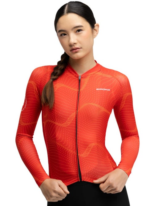 Maillot de manga larga mujer ciclismo mujer m2-w glandon - Kiabi Maillot de manga larga mujer ciclismo mujer m2-w glandon - Kiabi