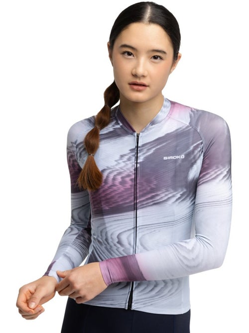 Maillot de manga larga mujer ciclismo mujer m2-w sancy - Kiabi Maillot de manga larga mujer ciclismo mujer m2-w sancy - Kiabi