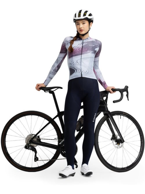 Maillot de manga larga mujer ciclismo mujer m2-w sancy - Kiabi Maillot de manga larga mujer ciclismo mujer m2-w sancy - Kiabi