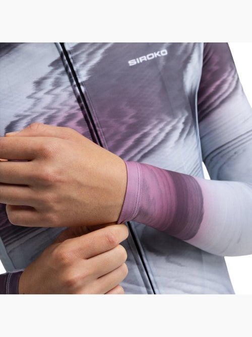 Maillot de manga larga mujer ciclismo mujer m2-w sancy - Kiabi Maillot de manga larga mujer ciclismo mujer m2-w sancy - Kiabi