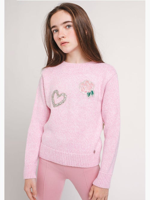Maillot de niña pink flowers - Kiabi