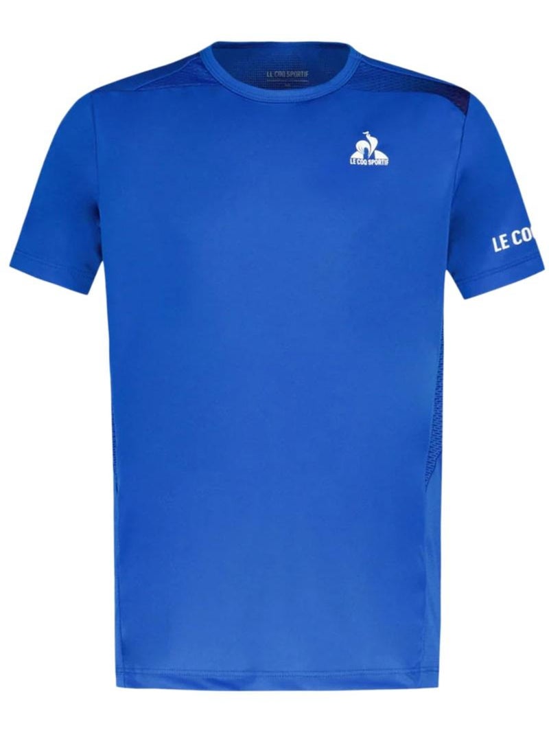 Maillot de Tenis Le Coq Sportif para Niño Azul - Kiabi