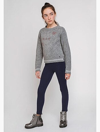 Maillot strass hearts gris de niña