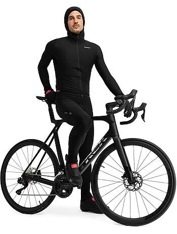 Maillot térmico capucha ciclismo invierno hombre hombre dw valdres