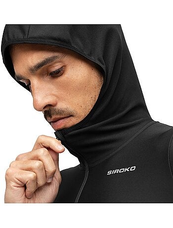 Maillot térmico capucha ciclismo invierno hombre hombre dw valdres
