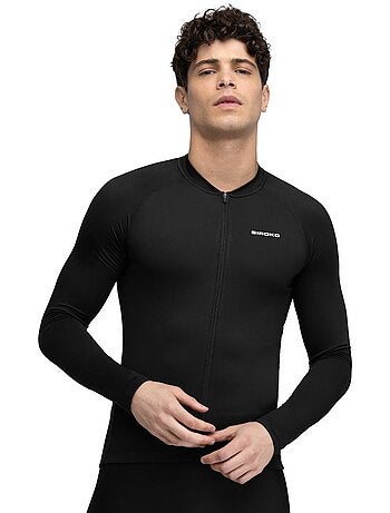 Maillot térmico ciclismo manga larga hombre ciclismo hombre core greylock