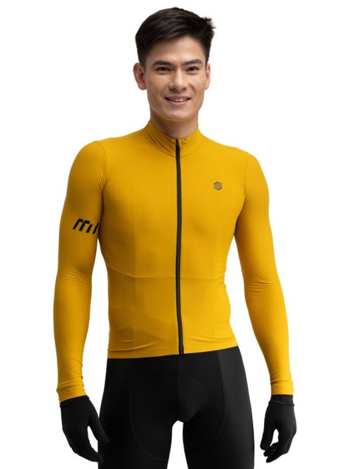 Maillot térmico ciclismo manga larga hombre ciclismo hombre m7 beixalis - Kiabi Maillot térmico ciclismo manga larga hombre ciclismo hombre m7 beixalis - Kiabi