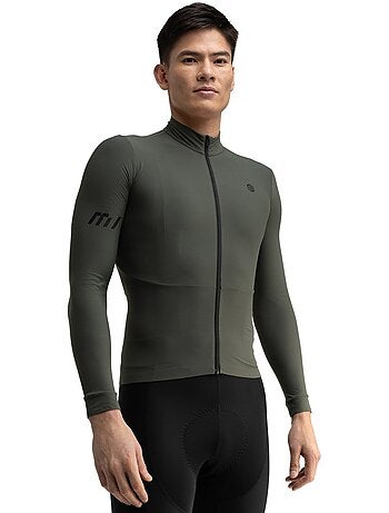 Maillot térmico ciclismo manga larga hombre ciclismo hombre m7 spinacia