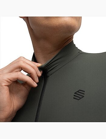 Maillot térmico ciclismo manga larga hombre ciclismo hombre m7 spinacia