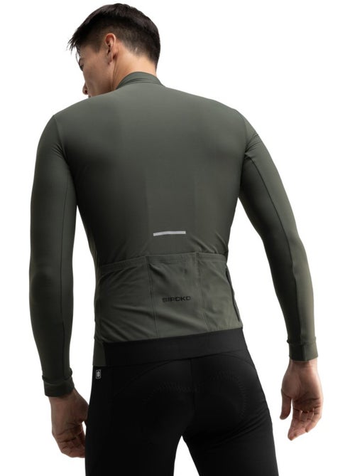 Maillot térmico ciclismo manga larga hombre ciclismo hombre m7 spinacia - Kiabi Maillot térmico ciclismo manga larga hombre ciclismo hombre m7 spinacia - Kiabi