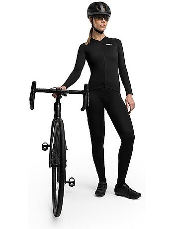 Maillot térmico ciclismo manga larga mujer ciclismo mujer core ashland