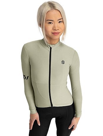 Maillot térmico ciclismo manga larga mujer ciclismo mujer m7 erbe