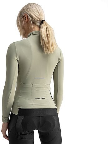 Maillot térmico ciclismo manga larga mujer ciclismo mujer m7 erbe