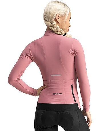 Maillot térmico ciclismo manga larga mujer ciclismo mujer m7 tuscany