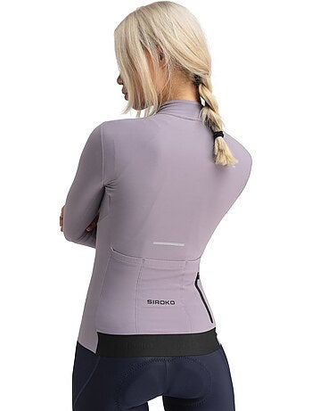 Maillot térmico ciclismo manga larga mujer ciclismo mujer m7 vivione