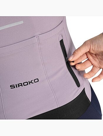 Maillot térmico ciclismo manga larga mujer ciclismo mujer m7 vivione