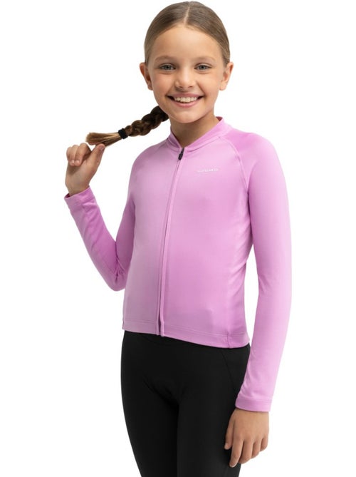 Maillot térmico ciclismo manga larga niña ciclismo niños y niñas k-core-g wh - Kiabi Maillot térmico ciclismo manga larga niña ciclismo niños y niñas k-core-g wh - Kiabi