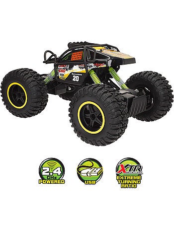 Maisto coche teledirigido 4x4 rock crawler pro series 4ws