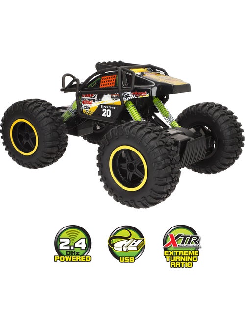Maisto coche teledirigido 4x4 rock crawler pro series 4ws - Kiabi