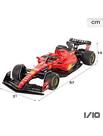 Maisto coche teledirigido f1 2023 ferrari sf-23 charles leclerc 1:10