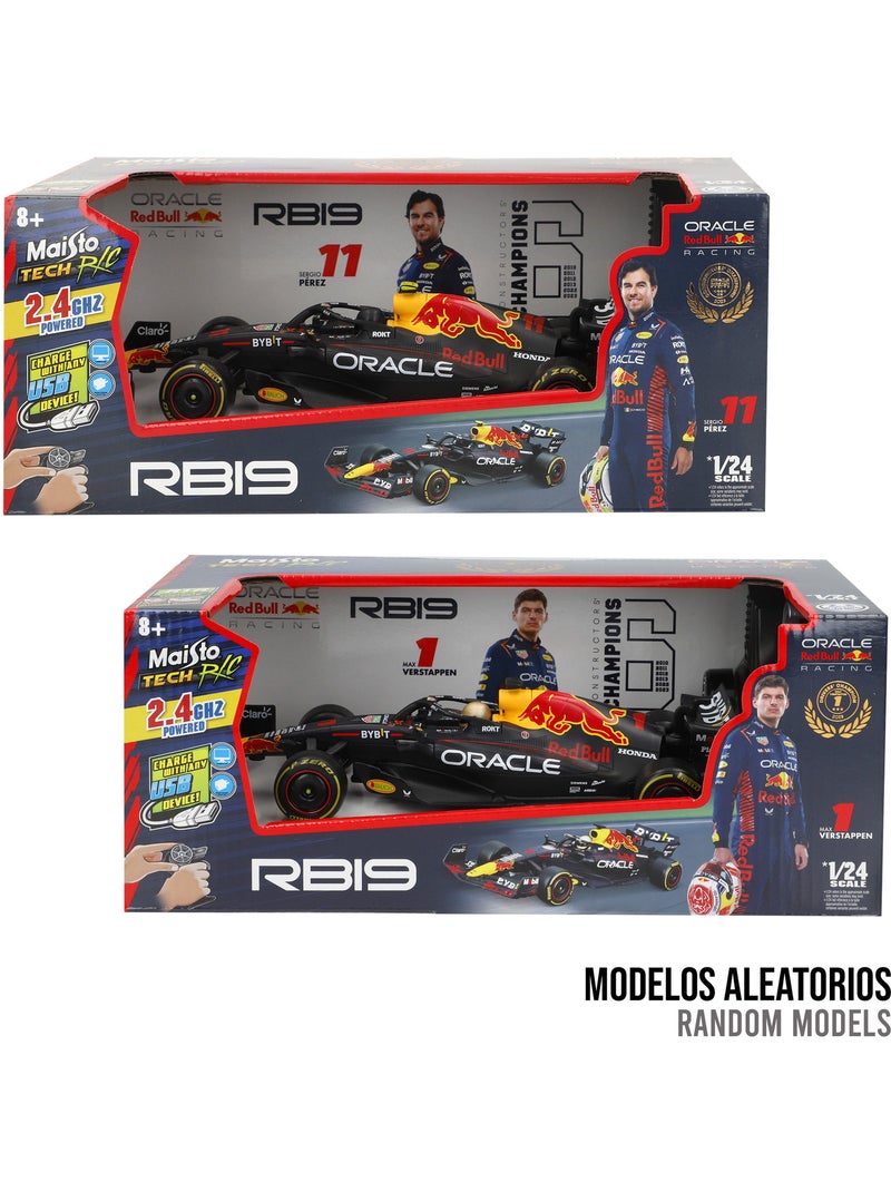 Maisto coche teledirigido f1 2023 oracle red bull racing rb19 nº1 verstappen 1:24 N/D - Kiabi
